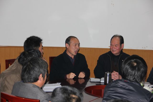 新利公司网址毕业班教师座谈会