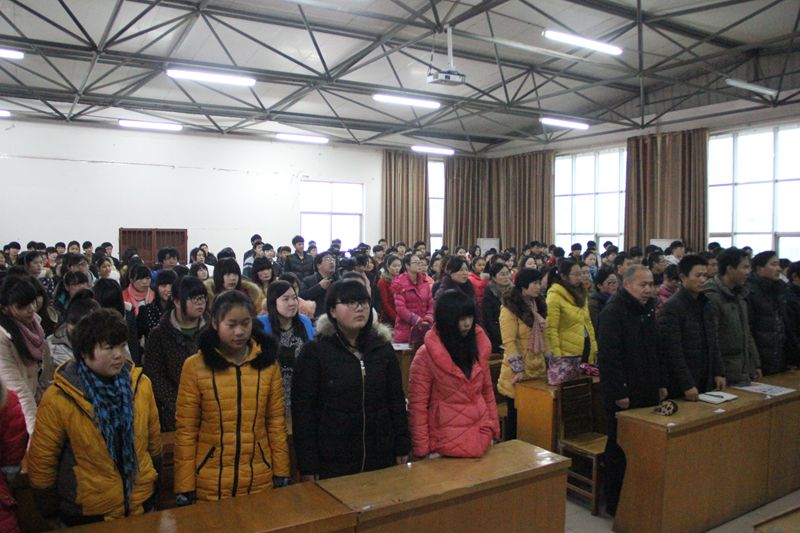 新利公司网址召开2015年高考动员大会