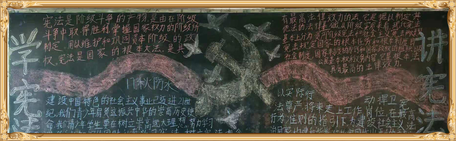 新利公司网址学宪法讲宪法 活动开展简报 第九期